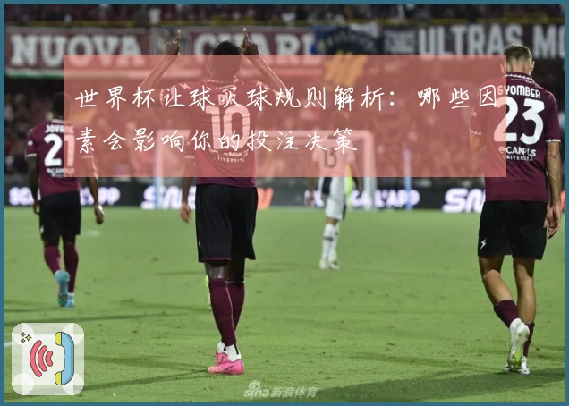 世界杯让球买球规则解析：哪些因素会影响你的投注决策
