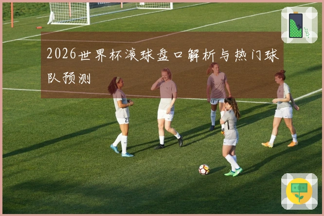 2026世界杯滚球盘口解析与热门球队预测